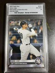 Aaron Judge #1032 Baseball Cards 2022 Topps Now Prices