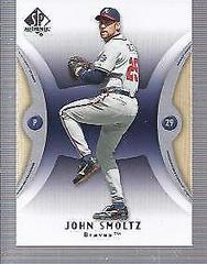 John Smoltz #3 Baseball Cards 2007 SP Authentic Prices
