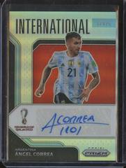 Angel Correa [Silver Prizm] Soccer Cards 2022 Panini Prizm World Cup International Ink Autograph Prices