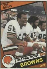 Chip Banks #49 Football Cards 1984 Topps Prices