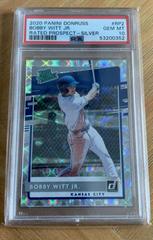 Bobby Witt Jr. [Silver] #RP-2 Baseball Cards 2020 Panini Donruss Rated Prospects Prices