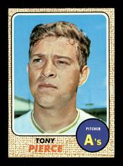 Tony Pierce Baseball Cards 1968 Topps Milton Bradley Prices