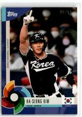 Ha Seong Kim [Blue] #WBC-50 Baseball Cards 2023 Topps World Classic Stars Prices