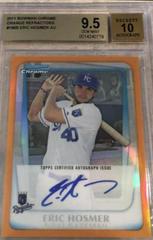 Eric Hosmer [Orange Refractor Autograph] #BCP196 Baseball Cards 2011 Bowman Chrome Prospects Prices