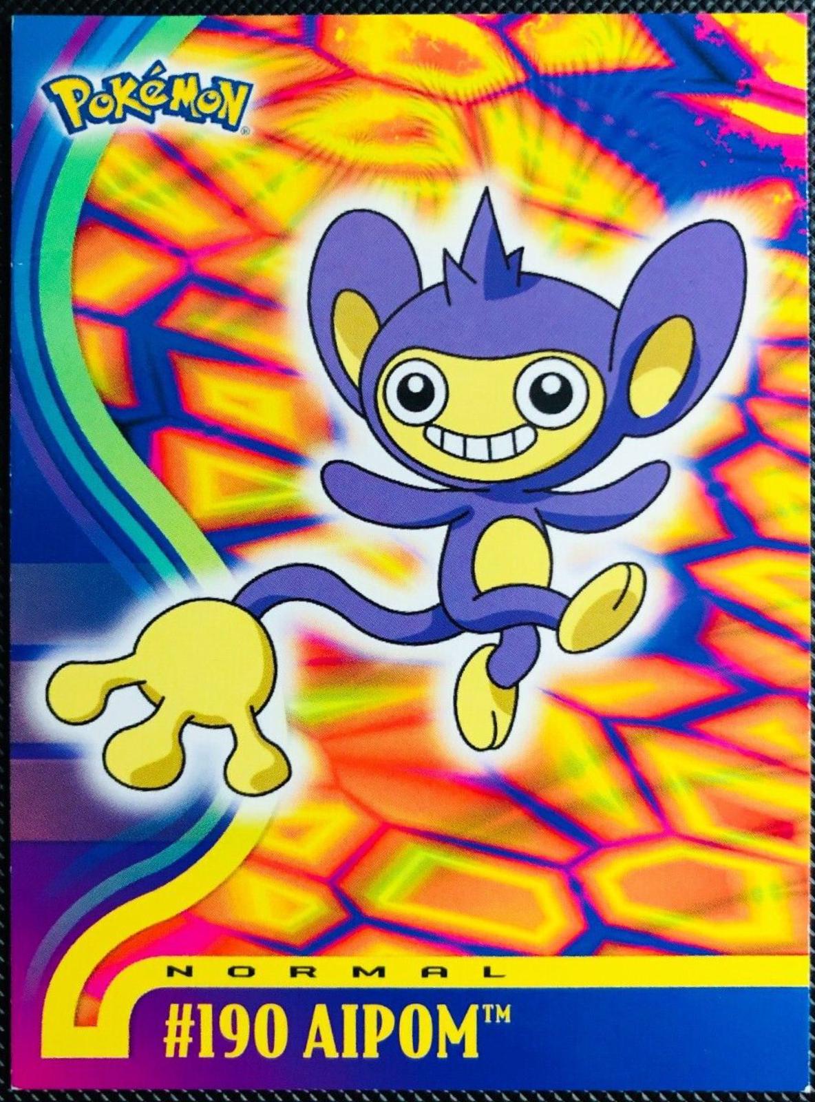 Aipom #190 Pokemon 2001 Topps Johto