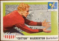 Cotton Warburton Football Cards 1955 Topps All American Prices