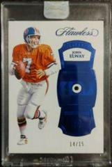 John Elway [Sapphire] #115 Football Cards 2017 Panini Flawless Prices