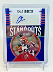 Chad Johnson [Blue] #SS-16 Football Cards 2023 Panini Absolute Signature Standouts Prices