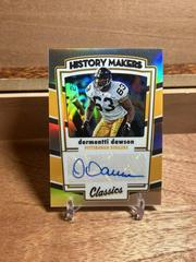 Dermontti Dawson #HMA-DD Football Cards 2022 Panini Classics History Makers Autographs Prices