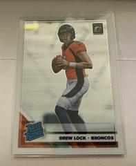 Drew Lock #153 Football Cards 2019 Donruss Optic Rated Rookie Autographs Prices