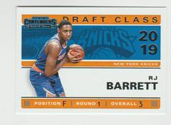 RJ Barrett Basketball Cards 2019 Panini Contenders Draft Class Prices