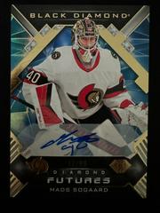 Mads Sogaard [Autograph] Hockey Cards 2022 Upper Deck Black Diamond Futures Prices