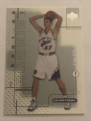 Andrei Kirilenko [Profile] #95 Basketball Cards 2001 Upper Deck Ovation Prices