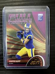 Cooper Kupp [Purple] Football Cards 2022 Panini Donruss Elite Full Throttle Prices