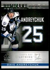 Dave Andreychuk #DD-7 Hockey Cards 2020 SP Signature Edition Legends Dominant Digits Prices