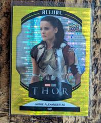 Jaimie Alexander as Sif [Yellow Taxi] #8 Marvel 2022 Allure Prices