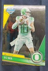 Bo Nix [Black Shimmer] #159 Football Cards 2023 Bowman Chrome University Prices