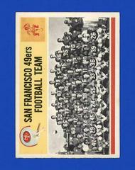 San Francisco 49ers [Team] #167 Football Cards 1964 Philadelphia Prices