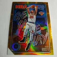 Kevin Knox II [Orange] Basketball Cards 2019 Panini Hoops Premium Stock Get Out The Way Prices