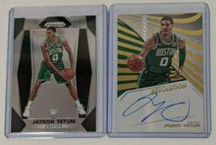 Jayson Tatum [Autograph] #16 Basketball Cards 2017 Panini Prizm Prices