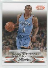Russell Westbrook [Bonus Shots Orange] #75 Basketball Cards 2009 Panini Prestige Prices