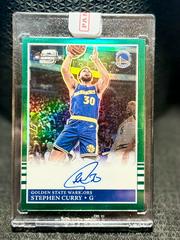 Stephen Curry [Green] #4 Basketball Cards 2022 Panini Contenders Optic 1985 Tribute Autograph Prices