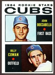 Cubs Rookies [Boccabella, Cowan] #192 Baseball Cards 1964 Topps Prices