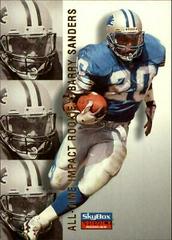 Barry Sanders #101 Football Cards 1996 Skybox Impact Rookies Prices
