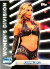 Carmella Wrestling Cards 2021 Topps WWE Women’s Division Roster Prices