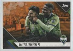 Seattle Sounders FC [Orange] Soccer Cards 2019 Topps MLS Prices