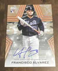 Francisco Alvarez [Gold] #BSA-FA Baseball Cards 2023 Topps Series 2 Stars Autographs Prices