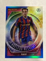 Xavi [Blue] #AA-4 Soccer Cards 2022 Topps Merlin Chrome UEFA Club Competitions Ageless Alchemy Prices