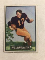Bill Burkhalter Football Cards 1951 Topps Magic Prices