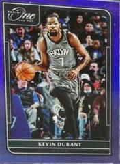 Kevin Durant [Purple] Basketball Cards 2021 Panini One and One Prices
