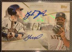 Jose Altuve, Kyle Tucker [Autograph] #14-A Baseball Cards 2019 Topps on Demand Dynamic Duals Prices