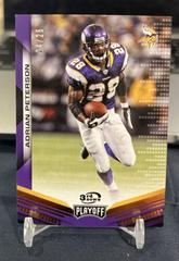 Adrian Peterson [3rd Down] #144 Football Cards 2019 Panini Playoff Prices