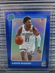 Aaron Wiggins [Blue] #191 Basketball Cards 2021 Panini Donruss Optic Prices