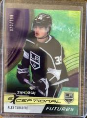 Alex Turcotte [Purple] Hockey Cards 2021 Upper Deck Synergy Exceptional Futures Prices