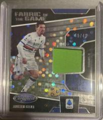 Adrien Silva Soccer Cards 2020 Panini Chronicles Fabric of the Game Prices