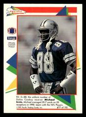 Michael Irvin #77 Football Cards 1991 Pacific Flash Cards Prices