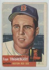 Faye Throneberry Baseball Cards 1953 Topps Prices