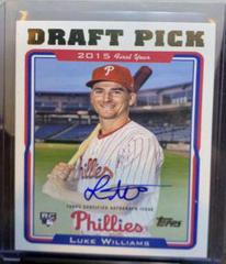 Luke Williams #05DP-LW Baseball Cards 2022 Topps Archives 2005 Draft Picks Autographs Prices