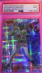 Vladimir Guerrero [Atomic Refractor] Baseball Cards 1997 Bowman's Best Prices