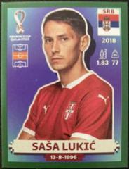 Sasa Lukic #SRB12 Soccer Cards 2022 Panini World Cup Qatar Stickers Prices