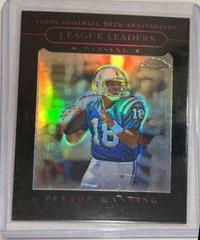 Peyton Manning [Black Refractor] Football Cards 2005 Topps Chrome Prices