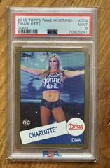 Charlotte [Gold] Wrestling Cards 2015 Topps Heritage WWE Prices