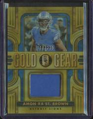Amon Ra St. Brown #GG-ASB Football Cards 2023 Panini Gold Standard Gear Prices