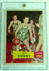 Bob Cousy Basketball Cards 1957 Topps Prices