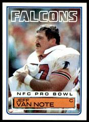 Jeff Van Note Football Cards 1983 Topps Prices