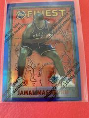 Jamal Mashburn Refractor w Coating #214 Basketball Cards 1995 Finest Prices